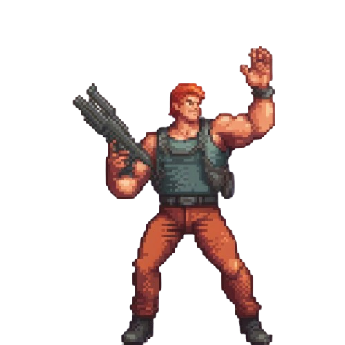 contra 8-bit-character